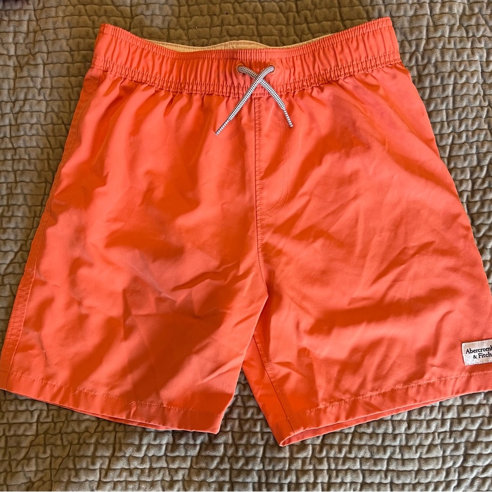 Abercrombie & Fitch Men's Orange Shorts 11/12